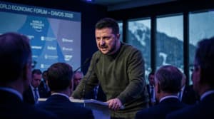 Discursul incendiar al lui Zelenski la Davos: critici dure la adresa Europei