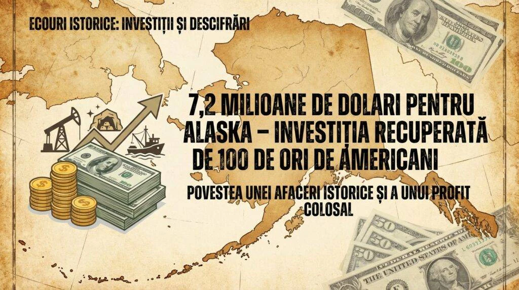 72 milioane de dolari pentru Alaska investitia recuperata de 100 de ori de catre americani