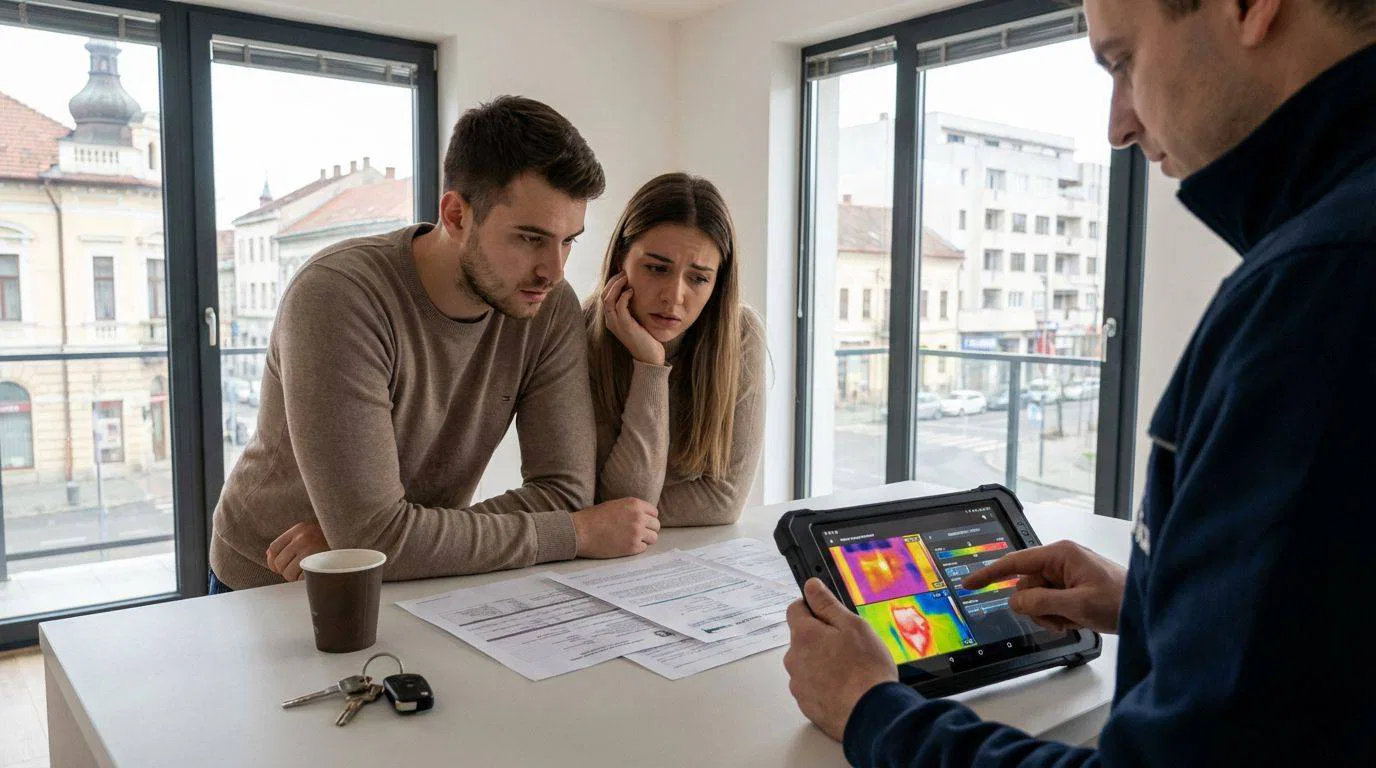 Apartamentul din Cluj pare perfect? Iată ce nu îți spune nimeni la vizionare (și de ce ai nevoie de inspecție tehnică)