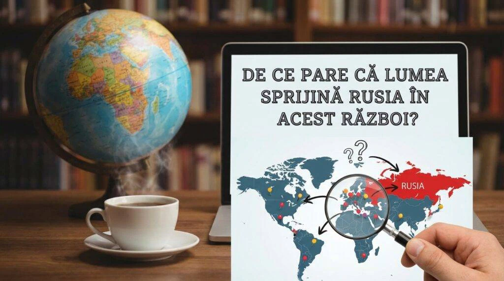 De ce lumea pare să sprijine RUSIA în acest război