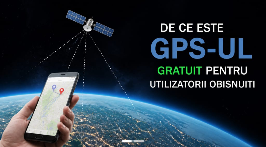 De ce este GPS-ul gratuit pentru utilizatorii obișnuiți